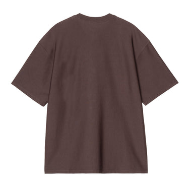 T-SHIRT HOMME OG LOOSE POCKET MARRON MARRON