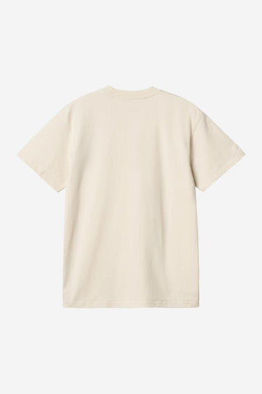 T-SHIRT HOMME AMERICAN SCRIPT BEIGE BEIGE