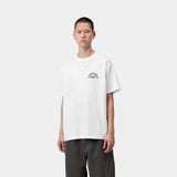 T-SHIRT HOMME ARCH SCRIPT BLANC BLANC