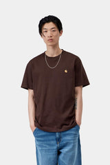 T-SHIRT HOMME CHASE MARRON MARRON