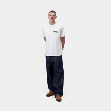T-SHIRT HOMME CUBIST BLANC BLANC