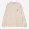 T-SHIRT HOMME L/S VISTA BEIGE BEIGE