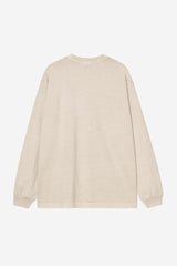 T-SHIRT HOMME L/S VISTA BEIGE BEIGE