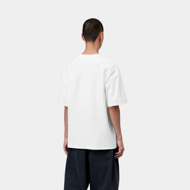 T-SHIRT HOMME OG LOOSE POCKET BLANC BLANC