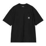 T-SHIRT HOMME OG LOOSE POCKET NOIR NOIR