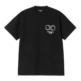 T-SHIRT HOMME ROTATION NOIR NOIR