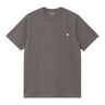 T-SHIRT HOMME S/S AMERICAN SCRIPT ANTHRACITE ANTHRACITE