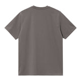 T-SHIRT HOMME S/S AMERICAN SCRIPT ANTHRACITE ANTHRACITE