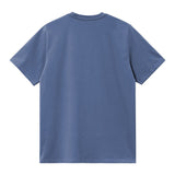 T-SHIRT HOMME S/S AMERICAN SCRIPT BLEU BLEU