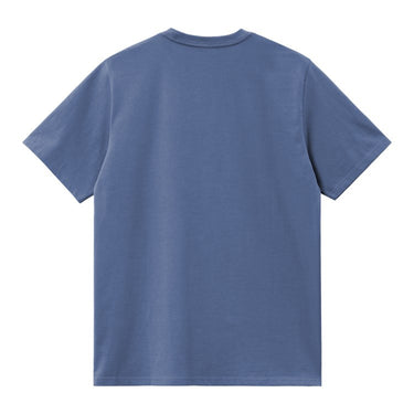 T-SHIRT HOMME S/S AMERICAN SCRIPT BLEU BLEU
