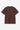 T-SHIRT HOMME S/S AMERICAN SCRIPT MARRON MARRON