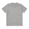T-SHIRT HOMME S/S CHASE GRIS GRIS