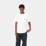 T-SHIRT HOMME S/S POCKET BLANC BLANC