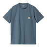 T-SHIRT HOMME S/S POCKET BLEU BLEU