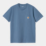 T-SHIRT HOMME S/S POCKET BLEU BLEU