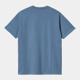 T-SHIRT HOMME S/S POCKET BLEU BLEU