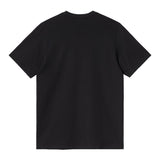 T-SHIRT HOMME S/S POCKET HEART NOIR NOIR