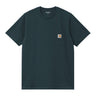 T-SHIRT HOMME S/S POCKET VERT FONCE VERT FONCE