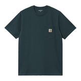 T-SHIRT HOMME S/S POCKET VERT FONCE VERT FONCE