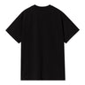 T-SHIRT HOMME S/S SCRIPT EMBROIDER NOIR NOIR