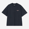 T-SHIRT HOMME S/S SIGNATURE SCRIPT MARINE MARINE