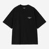 T-SHIRT HOMME S/S SIGNATURE SCRIPT NOIR NOIR