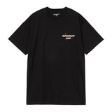 T-SHIRT HOMME S/S WIPTOPIA NOIR NOIR