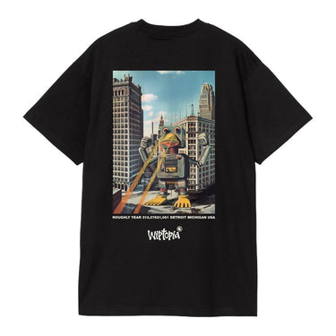 T-SHIRT HOMME S/S WIPTOPIA NOIR NOIR