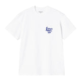 T-SHIRT HOMME WAVES BLANC BLANC