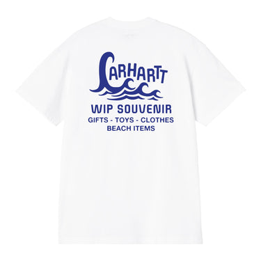 T-SHIRT HOMME WAVES BLANC BLANC