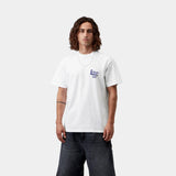 T-SHIRT HOMME WAVES BLANC BLANC