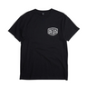 T-SHIRT HOMME BIARRITZ ADDRESS NOIR NOIR