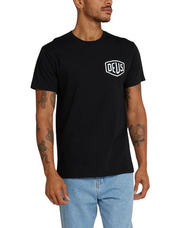 T-SHIRT HOMME BIARRITZ ADDRESS NOIR NOIR