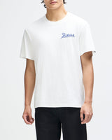 T-SHIRT HOMME BOBSKULL BLANC BLANC