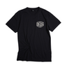 T-SHIRT HOMME VENICE ADDRESS NOIR NOIR