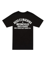 T-SHIRT HOMME VENICE ADDRESS NOIR NOIR
