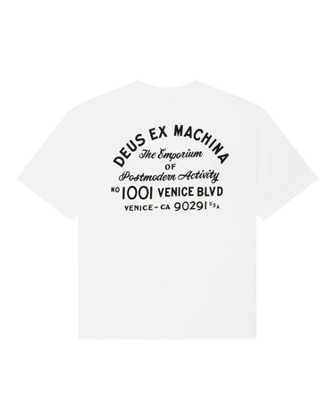 T-SHIRT HOMME VENICE SIGN BLANC BLANC