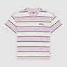 T-SHIRT HOMME EMBROIDERY STRIPE ECRU ECRU
