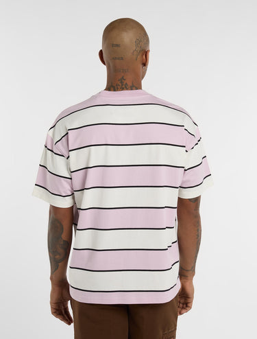 T-SHIRT HOMME EMBROIDERY STRIPE ECRU ECRU