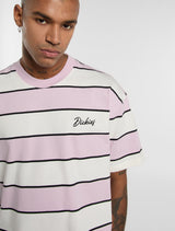 T-SHIRT HOMME EMBROIDERY STRIPE ECRU ECRU