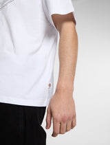 T-SHIRT HOMME LOOSE WAVE BLANC BLANC