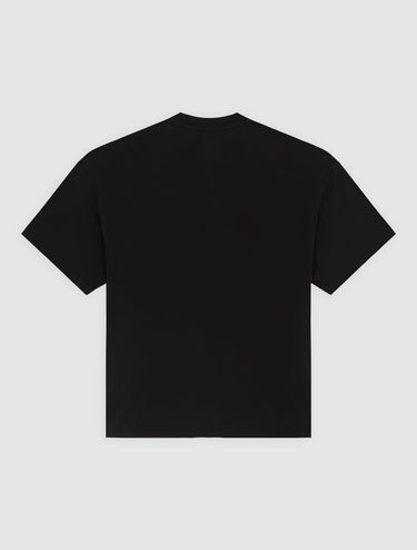 T-SHIRT HOMME LOOSE WAVE NOIR NOIR