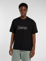 T-SHIRT HOMME LOOSE WAVE NOIR NOIR