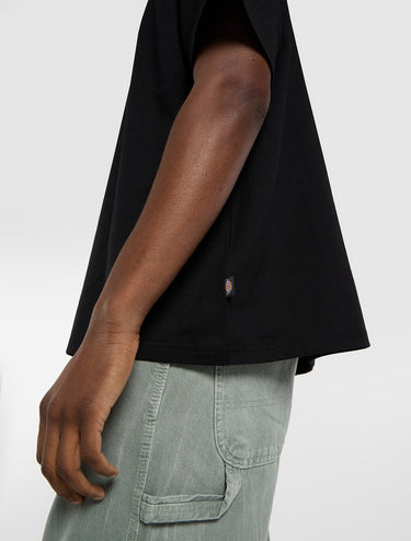 T-SHIRT HOMME LOOSE WAVE NOIR NOIR