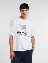 T-SHIRT HOMME PINE BLANC BLANC