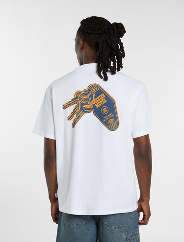 T-SHIRT HOMME PLAIN CITY BLANC BLANC
