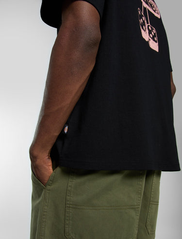 T-SHIRT HOMME POLK NOIR NOIR