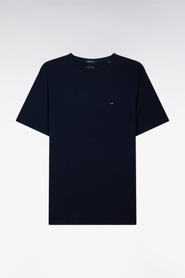 T-SHIRT HOMME LOGO COL ROND MARINE MARINE
