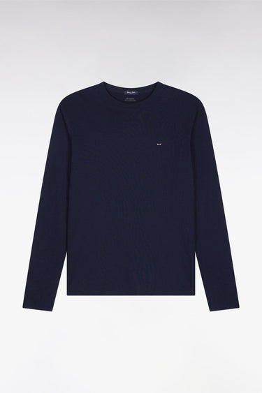 T-SHIRT HOMME LOGO COL ROND MARINE MARINE