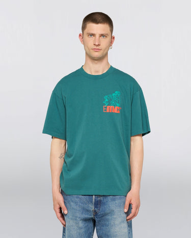 T-SHIRT HOMME CHARMER CHEST VERT VERT